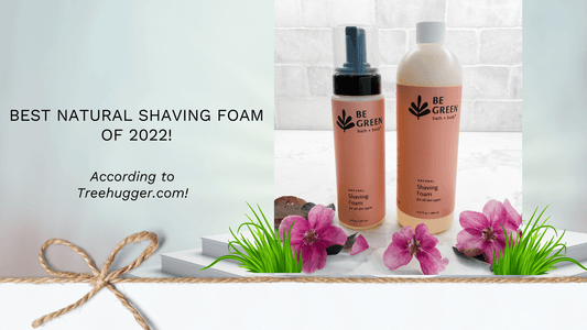 Be Green Bath and Body Shaving Foam