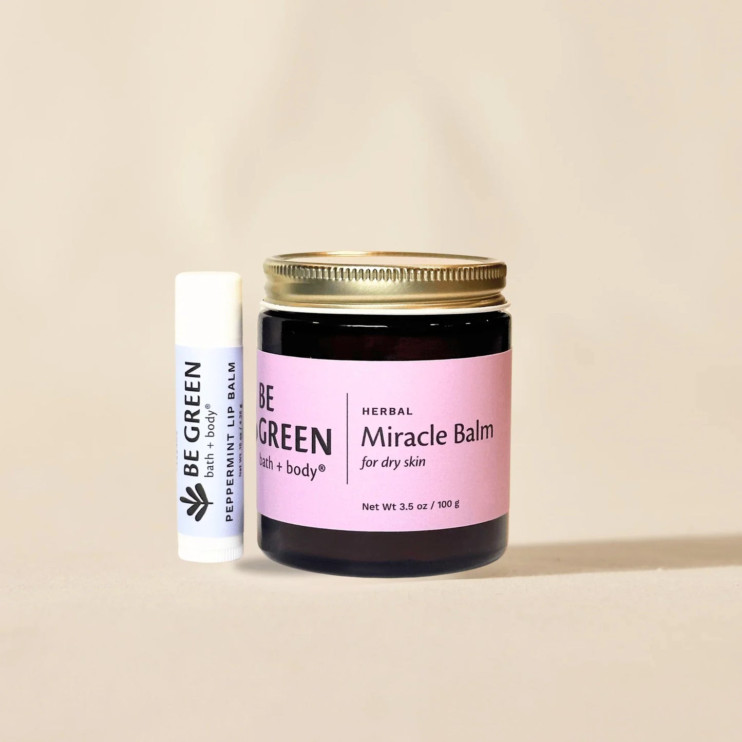 EWG verified skincare gift set miracle balm and lip balm