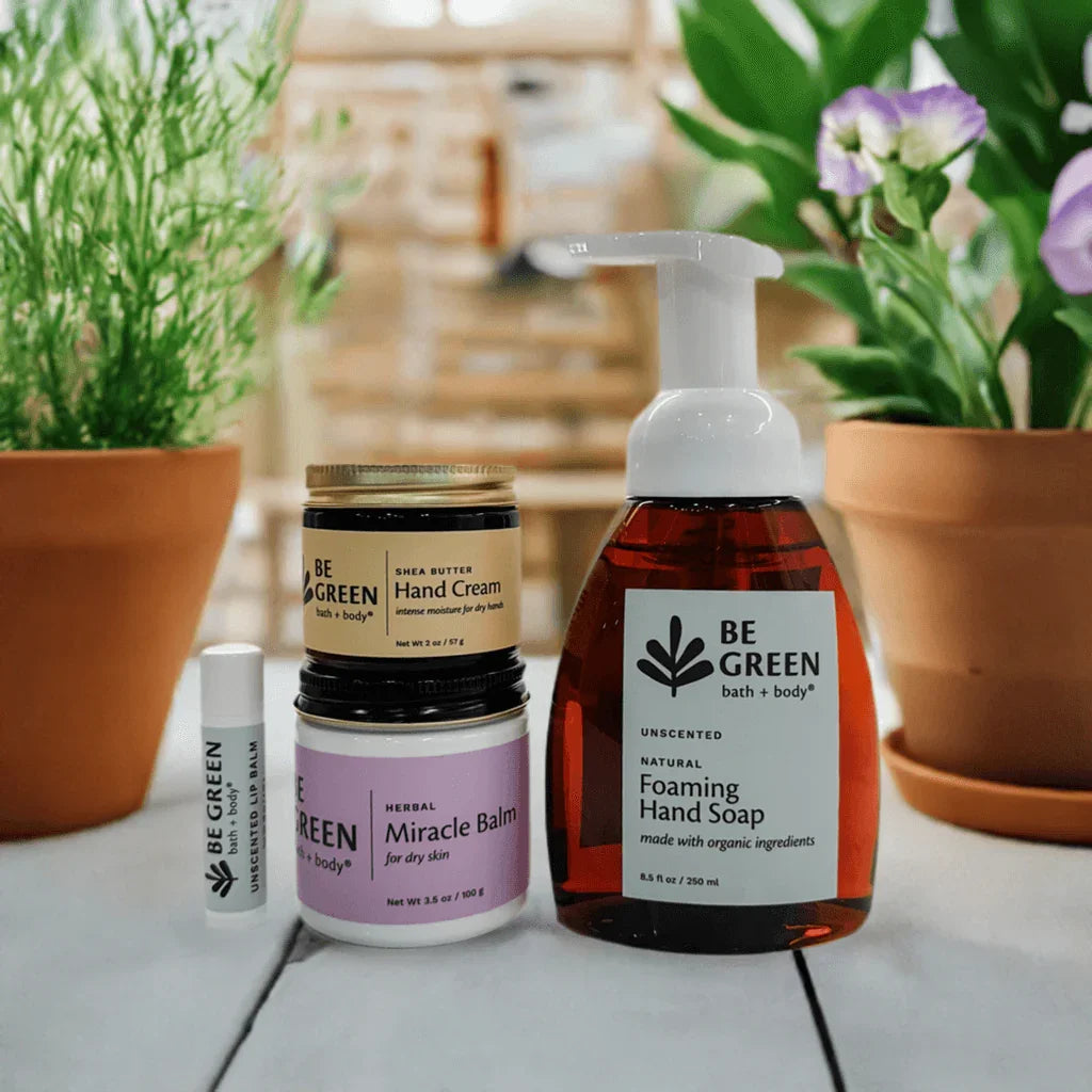 Non-toxic Skincare set for gardener's