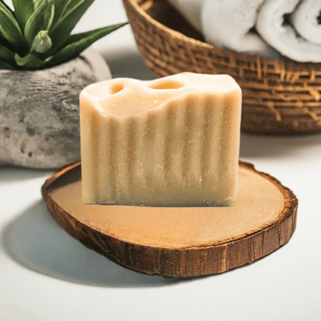 Handmade natural goat's milk soap