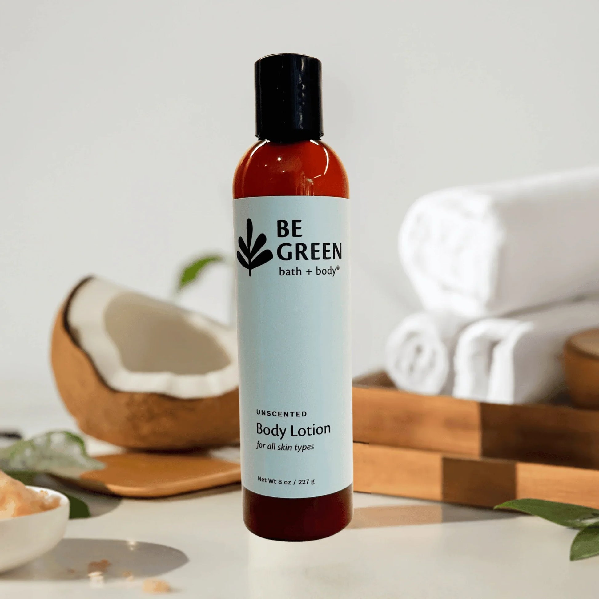 EWG Verified Unscented Body Lotion with coconut oil