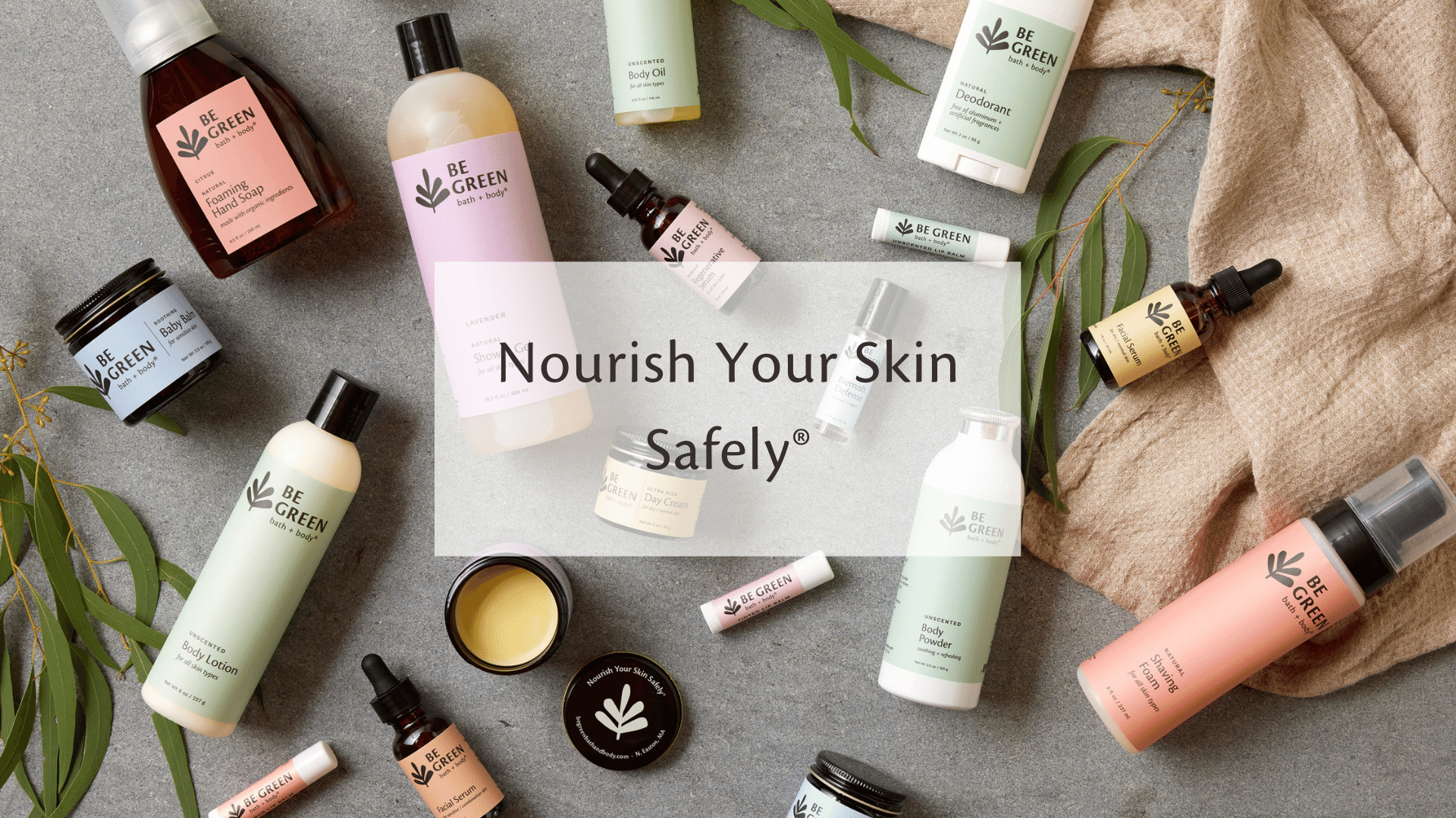 Non toxic, safe, organic skincare products.  Clean beauty, EWG Verified and Cruelty Free.