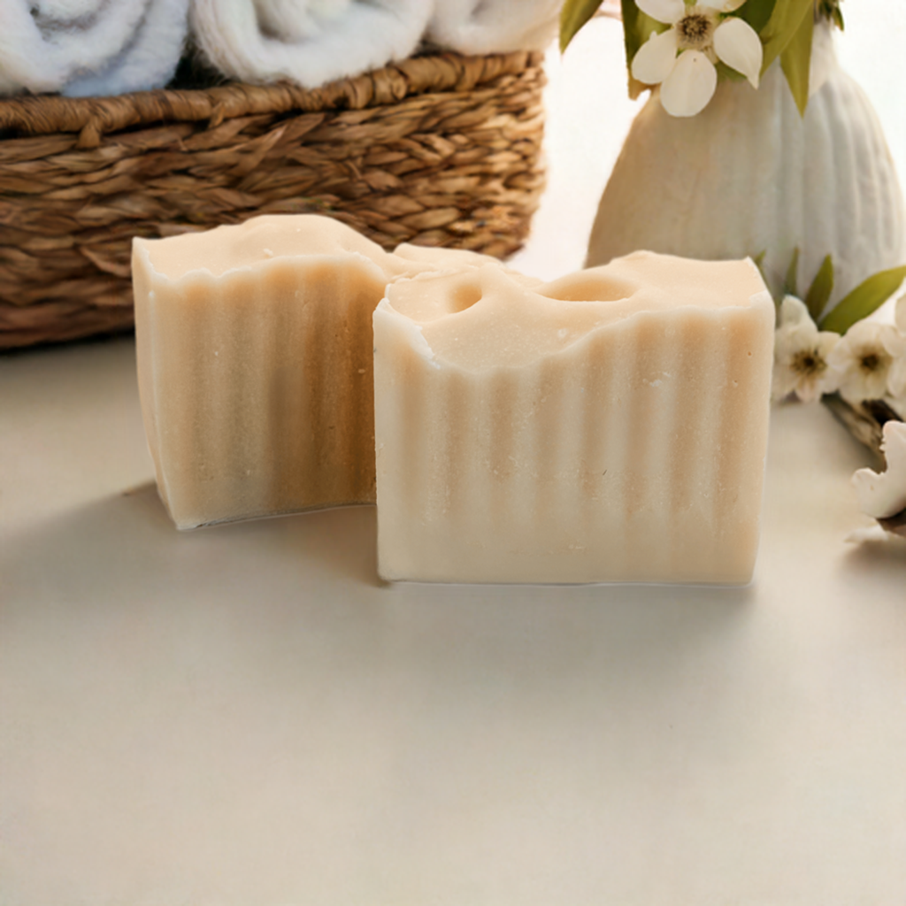 Handmade natural goat's milk soap
