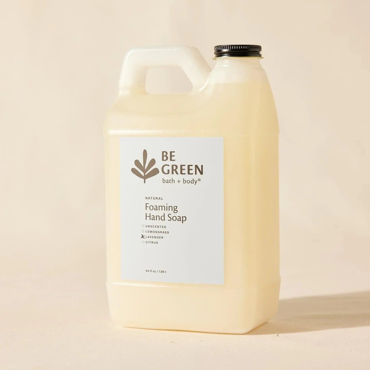 Organic foaming hand soap 64 oz bulk refill