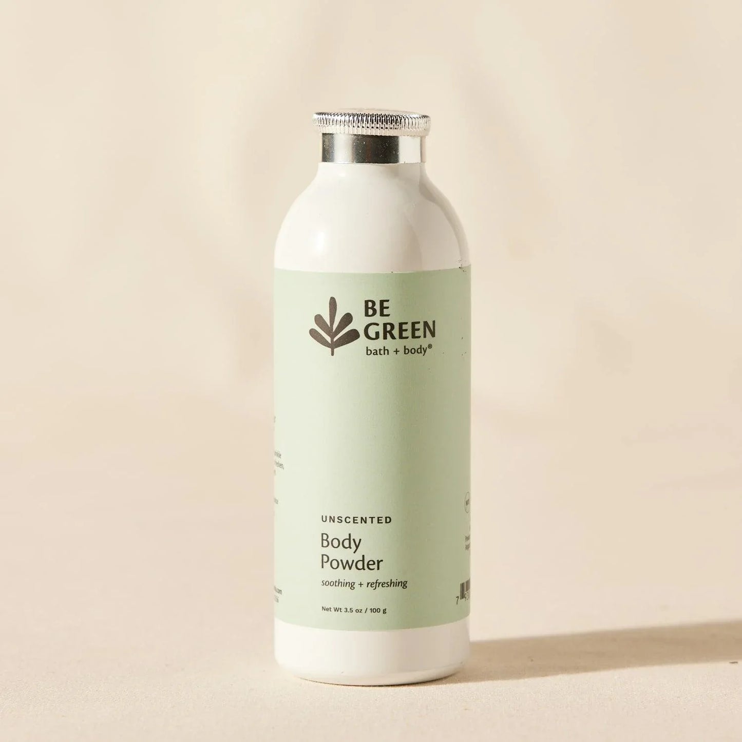 EWG verified talc free unscented body powder
