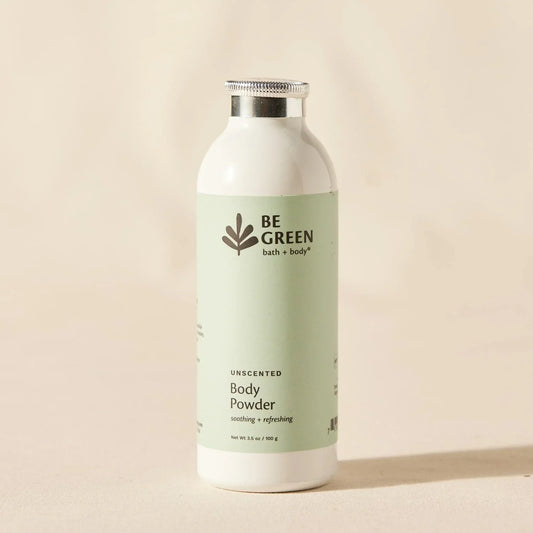 EWG verified talc free unscented body powder