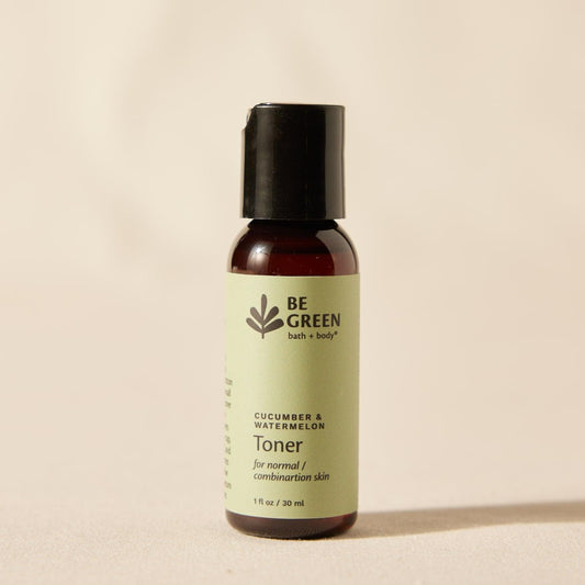 Travel size Cucumber Watermelon alcohol free toner for all skin types