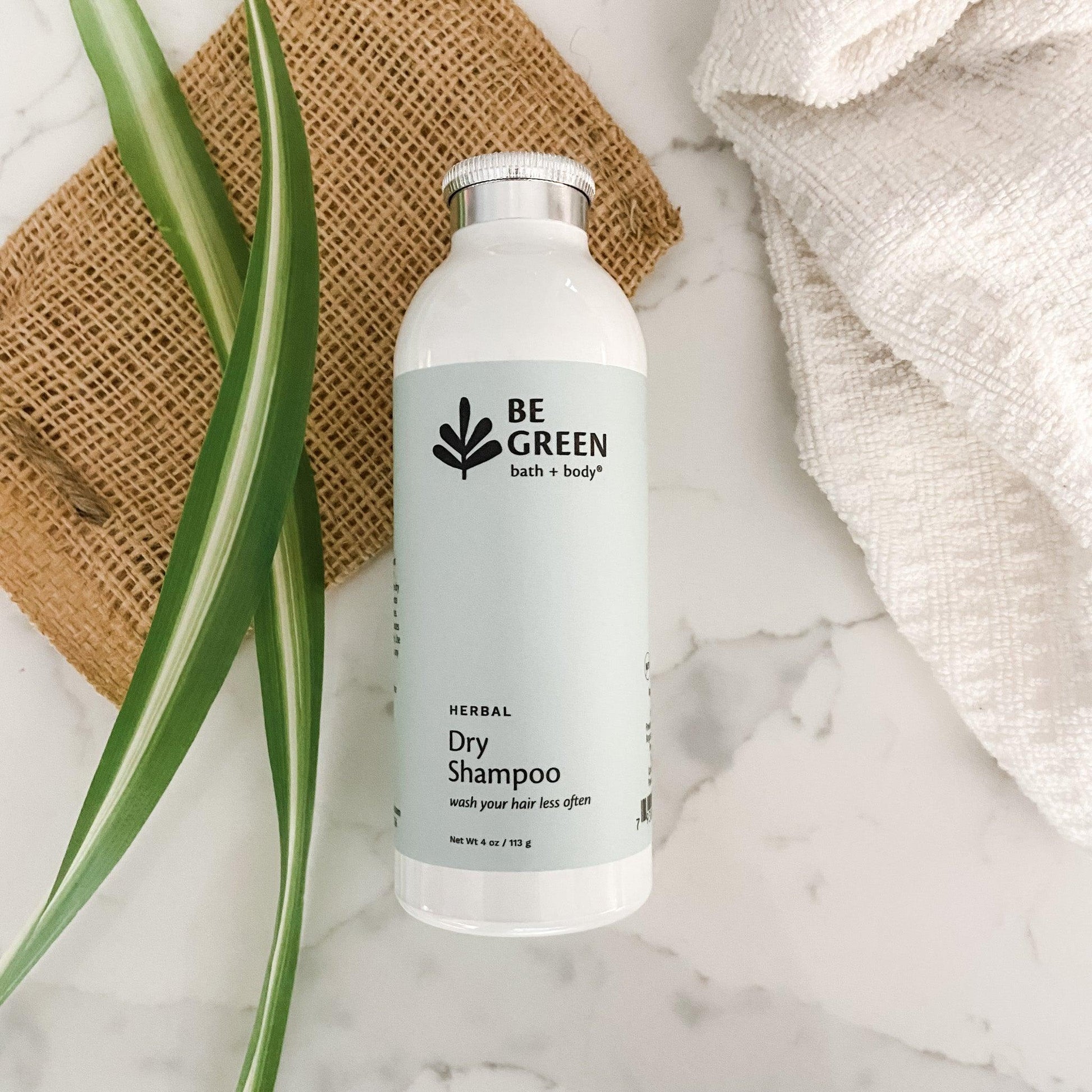 Be Green Bath and Body butane free Dry Shampoo