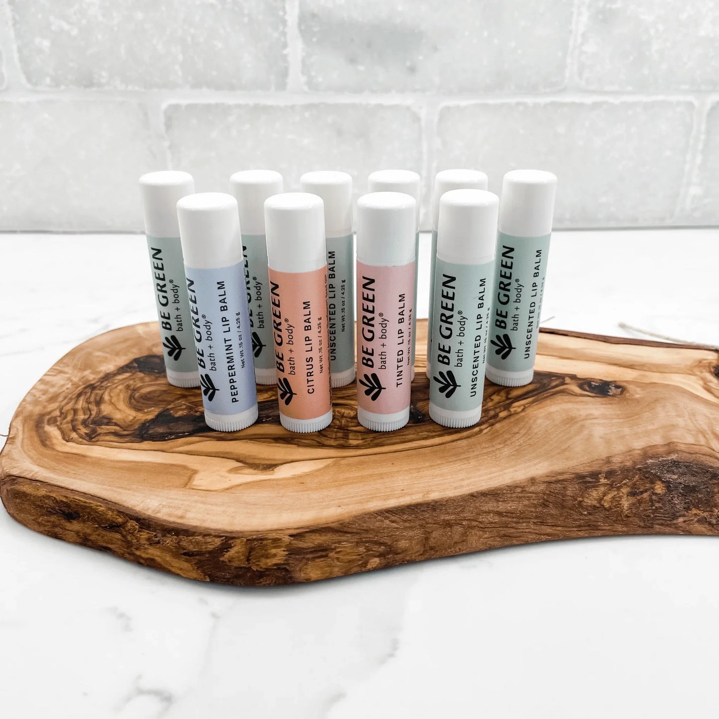 Be Green Bath and Body Bath & Body Gift Sets Lip Balm Stocking Stuffer Bundle