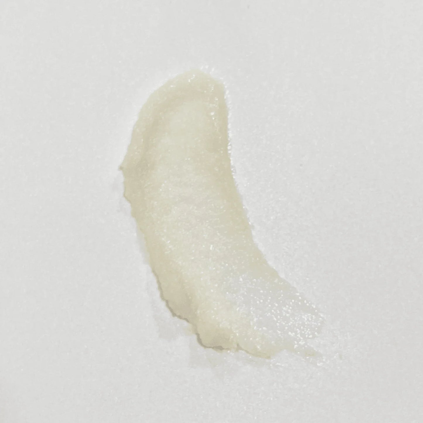 swipe of Be Green Bath and Body Baby & Sensitive Skin Balm to show consistency