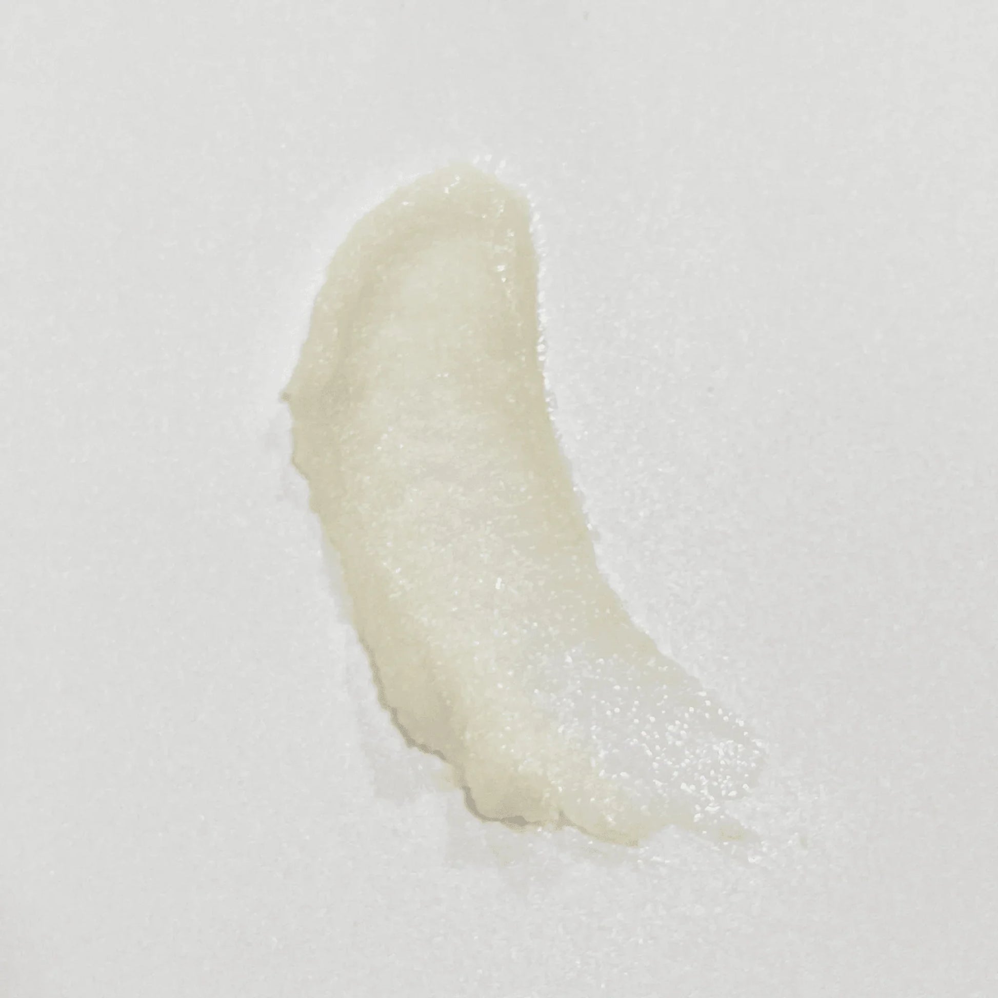 swipe of Be Green Bath and Body Baby &  Sensitive Skin Balm to show consistency