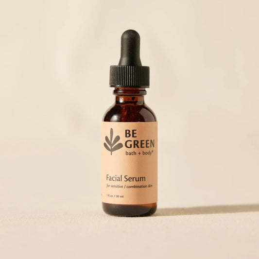 Organic Facial Serum for sensitive and combination skin.  EWG verified.