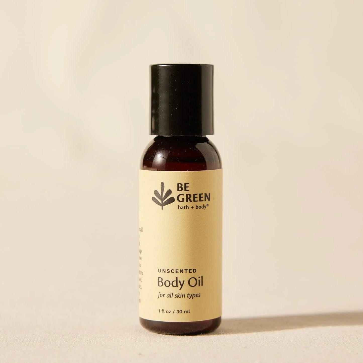 Travel size Organic unscented body oil