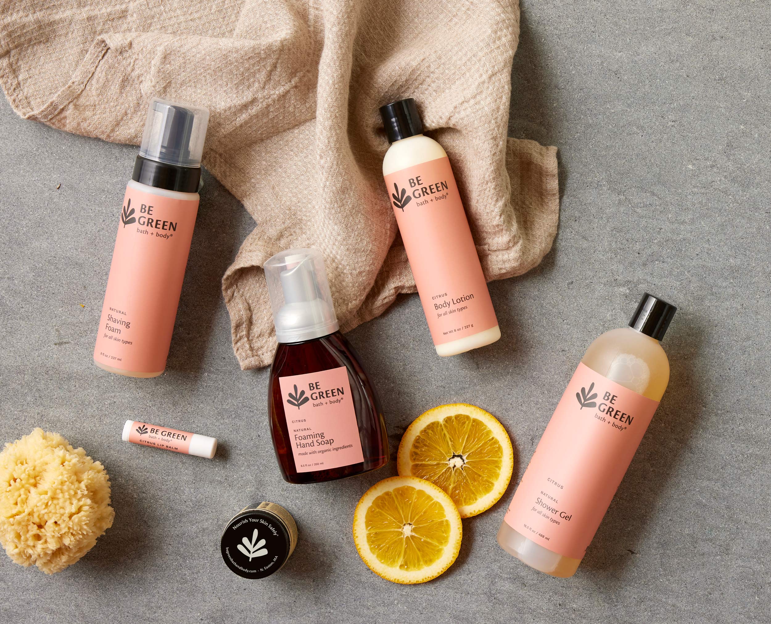 Picture of effective organic skincare products