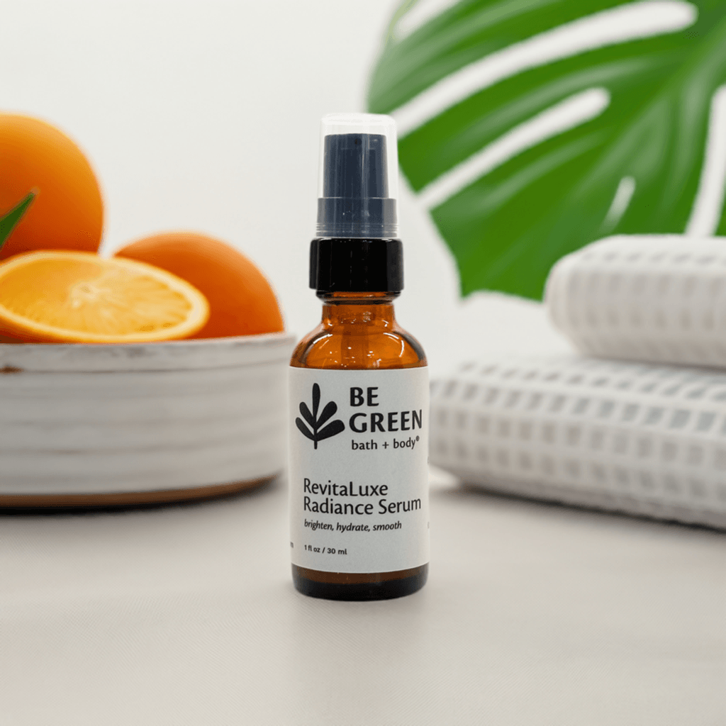 EWG Verified Vitamin C facial serum with hyaluronic acid and niacinamide