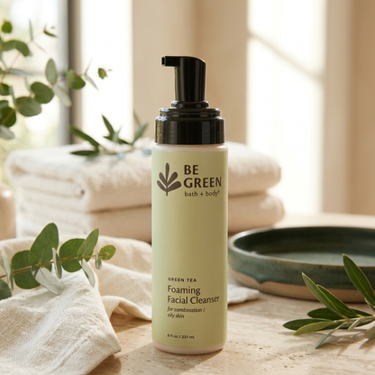 Green Tea Foaming Facial Cleanser for Normal, Oily & Combination Skin