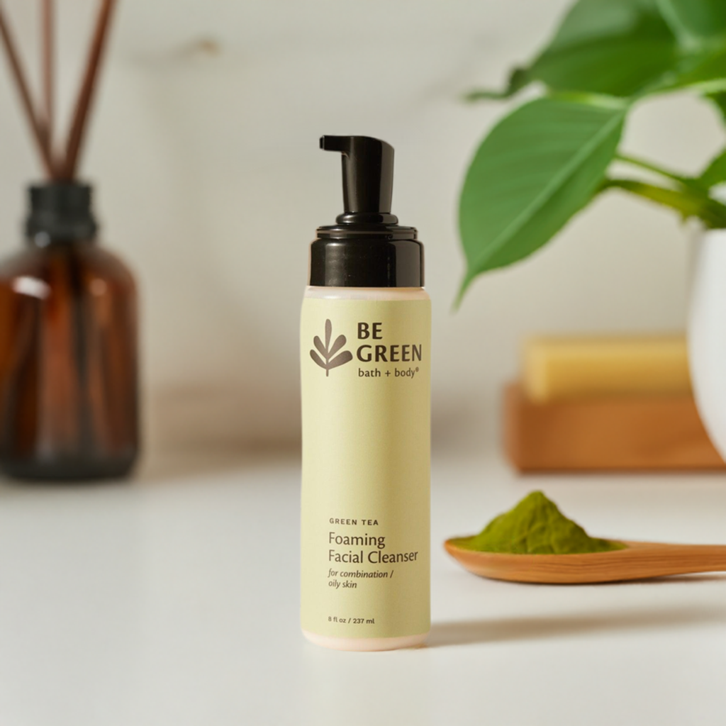 EWG Verified Green Tea Foaming Cleanser for combination and oily skin