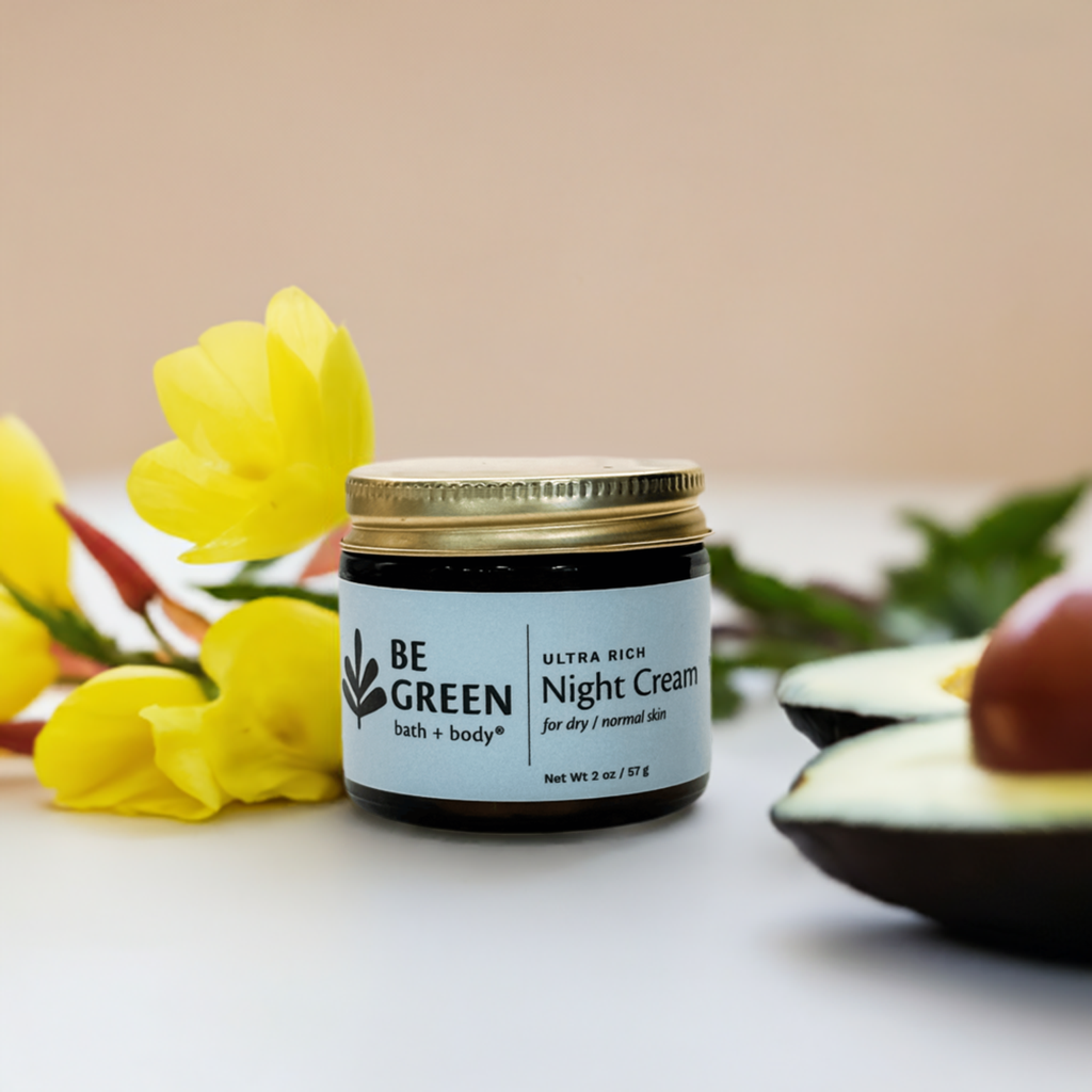 Non-toxic Night Cream for dry and mature skin