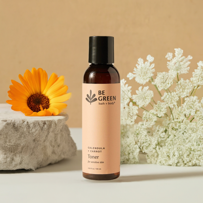 Carrot + Calendula Toner with calendula extract and carrot root (queen anne's lace) extract