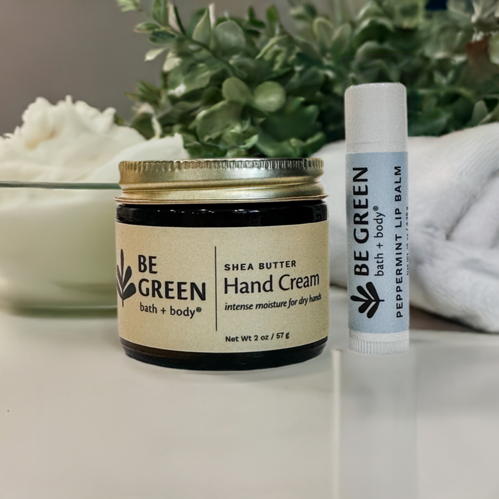 Shea Butter Hand Cream and lip balm clean beauty gift under $25