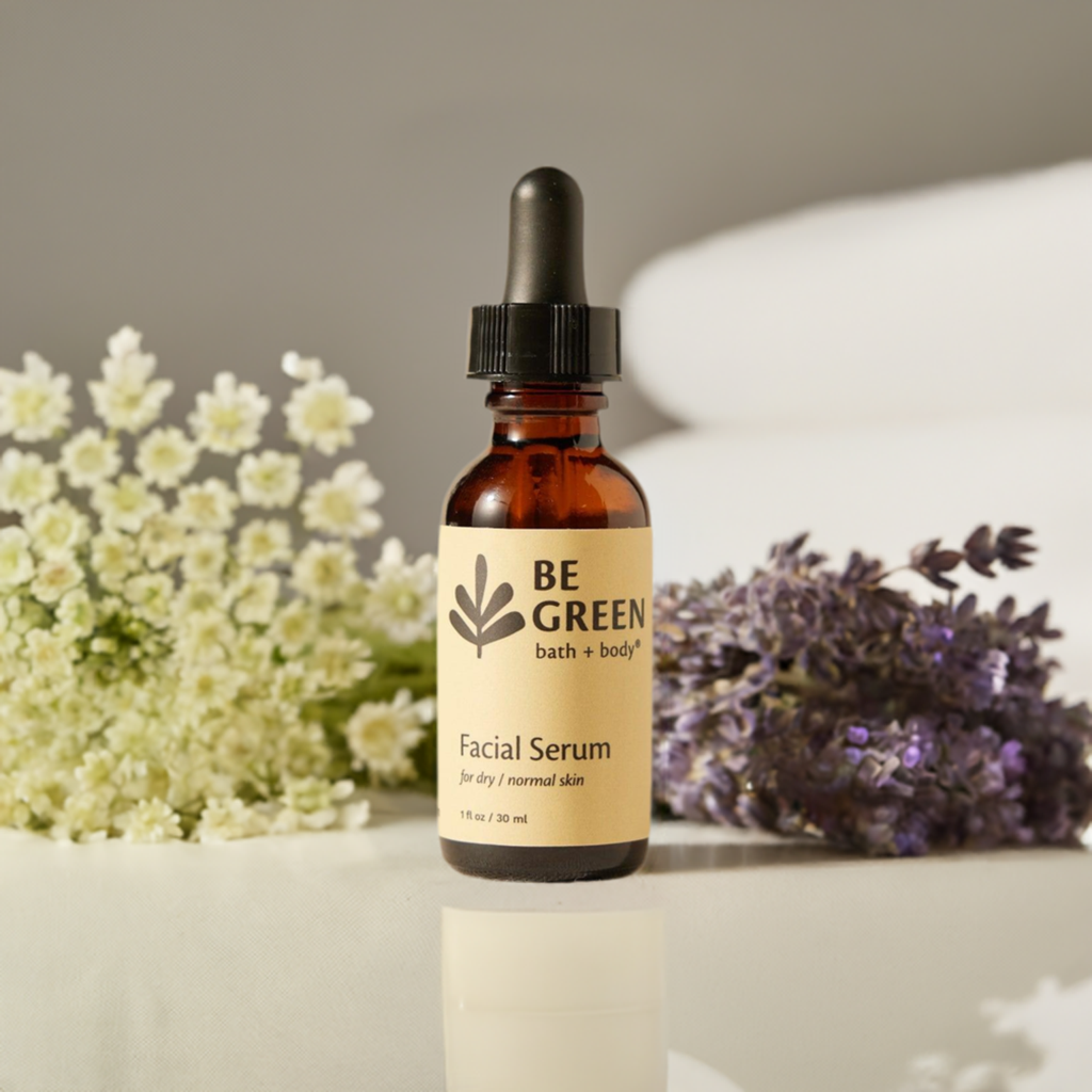 Non-toxic affordable serum with patchouli and lavender