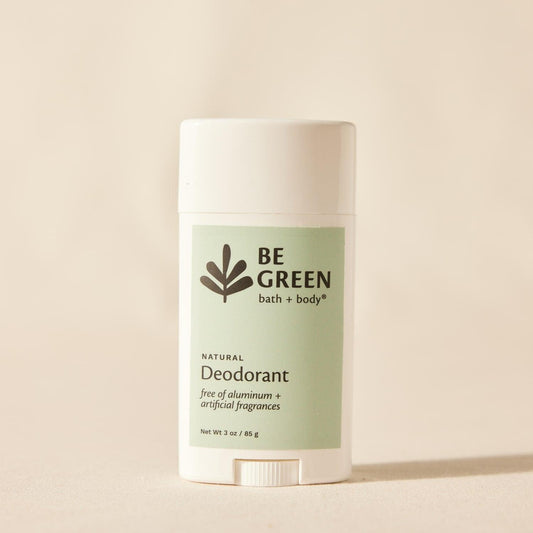 Aluminum free natural deodorant with organic ingredients.  EWG Verified.