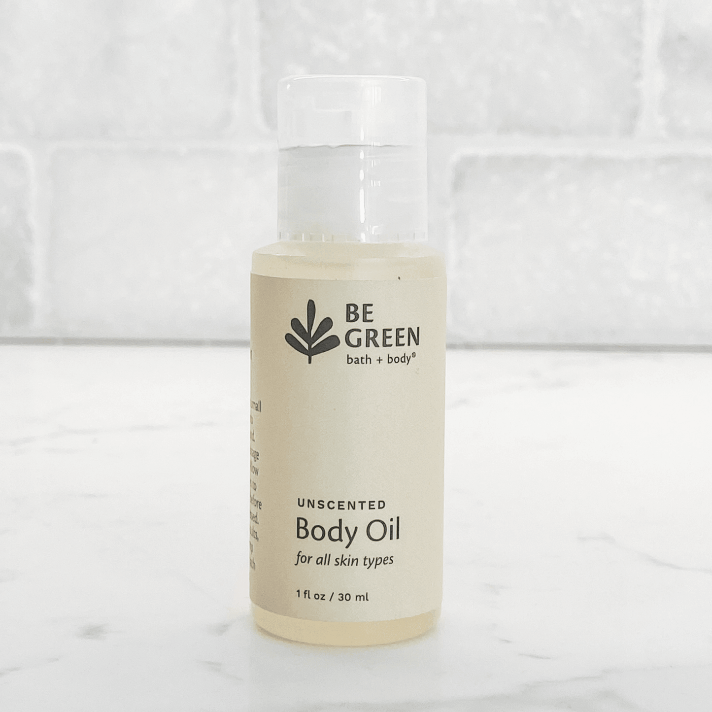 Be Green Bath and Body Body Oil Trial