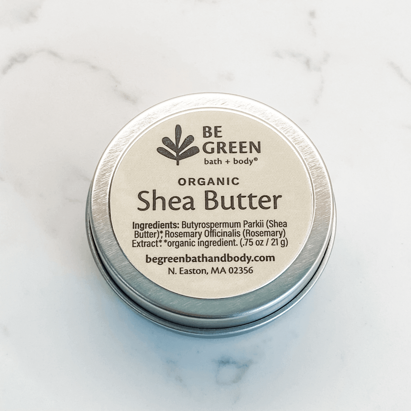 Be Green Bath and Body Shea Butter Tin