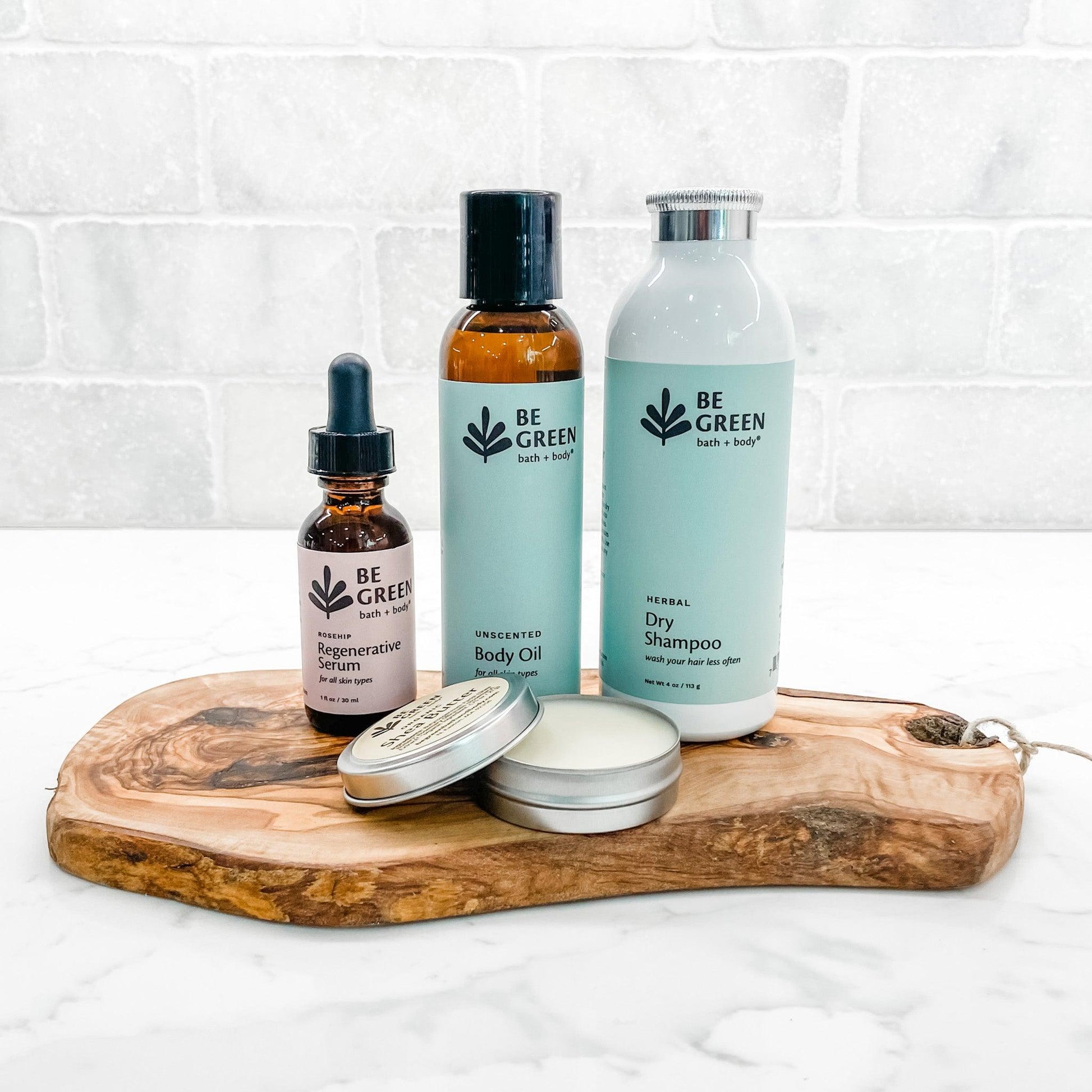 Be Green Bath and Body Vegan Skincare Gift Set